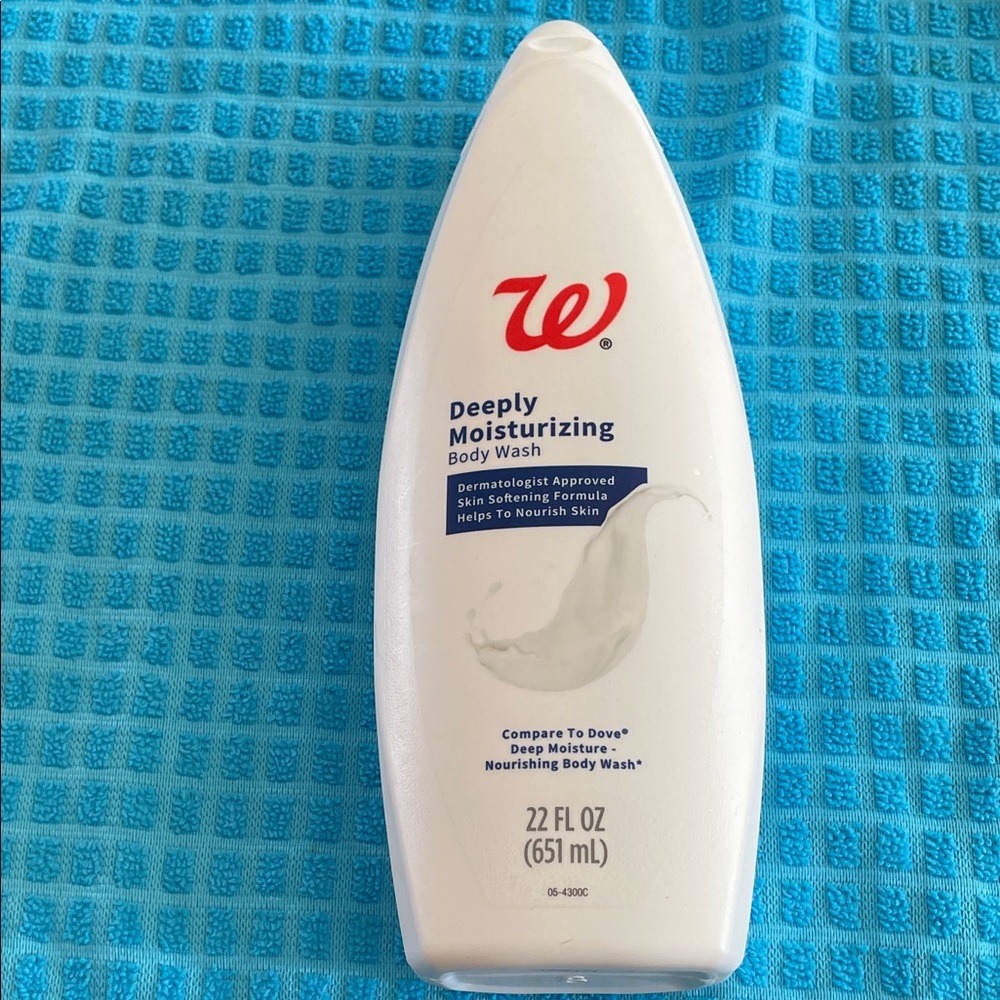 Walgreens Deeply Moisturizing Body Wash - White